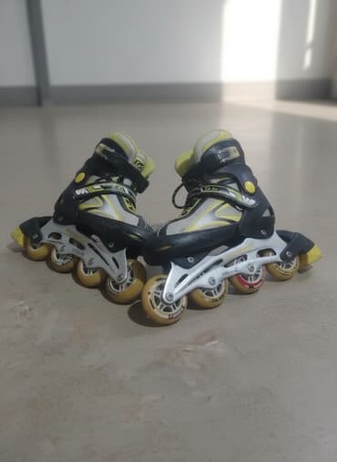 кроссовки ролики: Продаю ролики 
цена 600 сом
находится в Лебединовке — 1