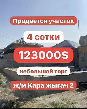 продаю участка: 4 соток, Для строительства, Красная книга, Тех паспорт, Договор купли-продажи — 1