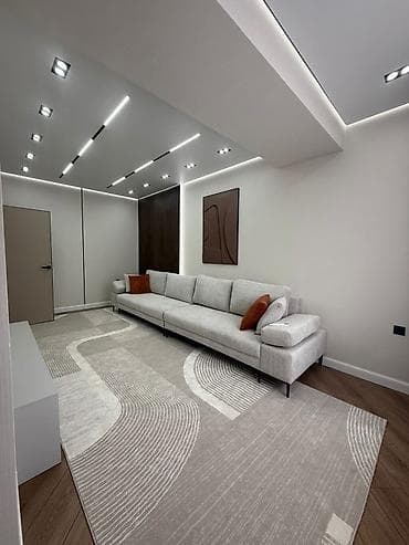 discovery studio: 2 комнаты, 56 м², Асанбай мкр Элитка, 5 этаж, Дизайнерский ремонт — 8