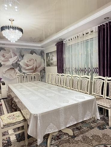 Стол и стул для зала, Б/у, Самовывоз, цвет - Белый