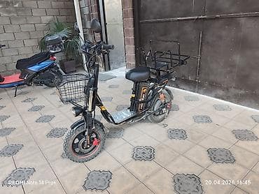 спортивные мопеды: Электроскутер (электровелосипед) СРОЧНО СРОЧНО ❗ с грузовыми — 2