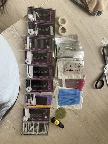 Набор для наращивания ресниц NAGARAKU Состав: - Палки ресниц NAGARAKU