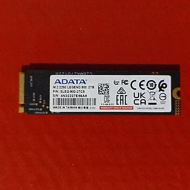 note: Накопитель для ПК, Б/у, ADATA, SSD, 2 ТБ, Для ПК — 5
