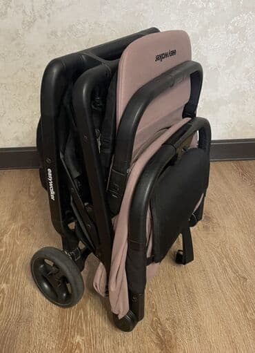 прогулочные коляски easygo virage: Коляска, цвет - Розовый, Б/у — 6
