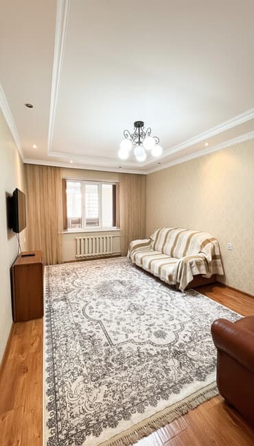 2 комнатная квартира бишкек: 2 комнаты, 50 м², 105 серия, 3 этаж — 1