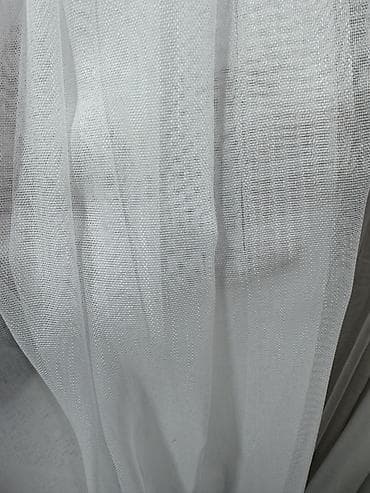 Тюли: Тюль-сетка для окон и дверей - Полупрозрачная легкая ткань с — 2