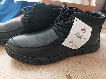 Ботинки: Мужские ботинки Libero - Цвет: черный - Материал верха: натуральная — 1