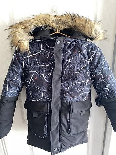 Платья: Горнолыжные брюки вам в подарок 🎁 Куртка парка на рост 120-140 см — 1