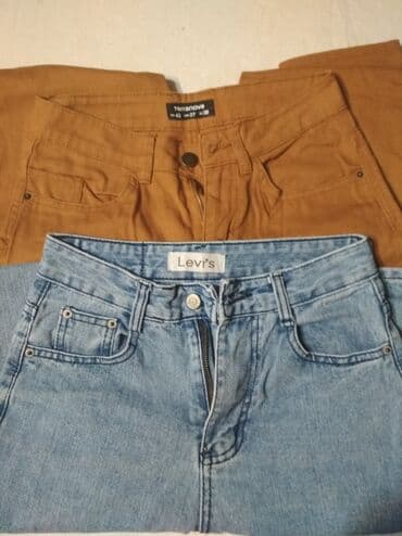 джинсы на девочку: Джинсы, Прямые, LeviS, Турция, Средняя талия, M — 4