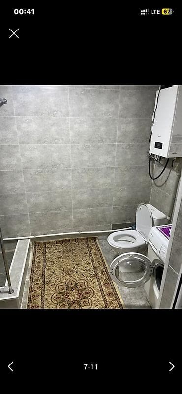 снимать квартиру в бишкеке: 42 м², 3 комнаты, Кондиционер — 7