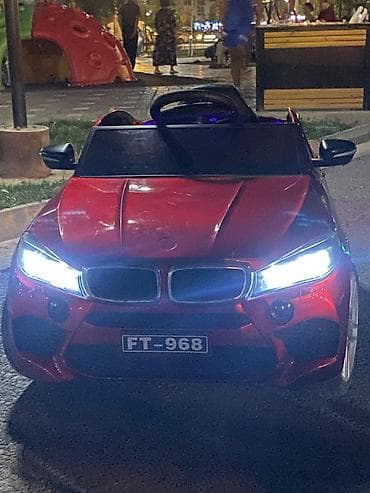 Балдар дүйнөсү: Марка BMW Детский электромобиль купе-кроссовер, красный металлик - — 1