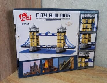 развивающий: Конструктор из серии Архитектура "Лондонский мост" 💥 1936 мини деталей — 4