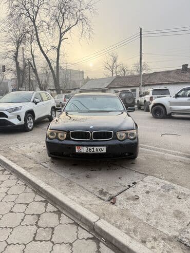 bmw 2007: BMW 7 series: 2002 г., 4.4 л, Автомат, Бензин, Седан — 1
