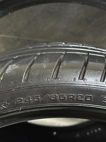 evro r: Шины 245 / 35 / R 20, Лето, Б/у, Пара, Легковые, Германия, GoodYear — 1