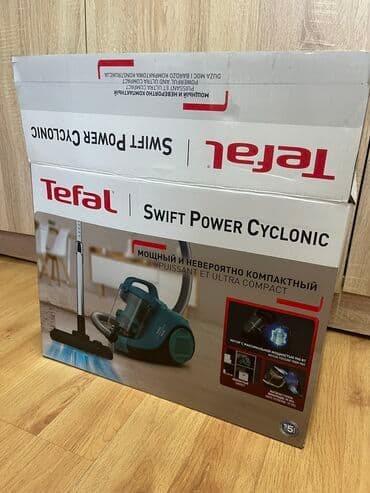 пылесос мощный: Чаң соргуч, Tefal, Стандарттык, Кургак, Контейнер — 3