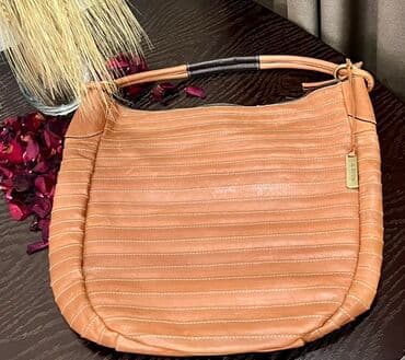 Сумка Хобо IL DUCA made in 🇮🇹 Italy Новая!!!Из коричневой итальянской