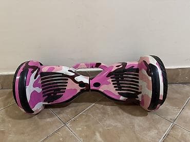 jet sky: Гироскутер 6.5–8" с ярким розово-белым камуфляжным дизайном. Основные — 4