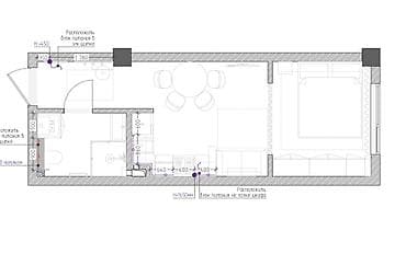 продажа квартир трёх комнатную аламидин 1: Построен, 1 комната, 30 м² — 8