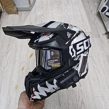 🏍️ Продам новый мотошлем (копия Airoh)! 🪖 📏 Размер: M (L) 🎁 В — 1
