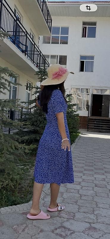 платье горошек: Летнее женское платье в горошек O’STIN брала за 3000с отдам за 500с — 2