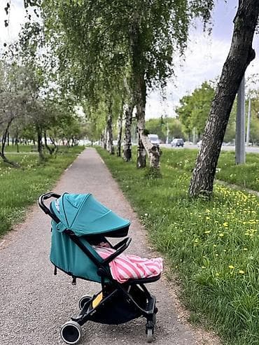 Детский мир: Коляска, Anex, цвет - Голубой, Б/у, Самовывоз — 1