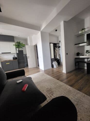 квартира снять на долгий срок хозяин: 1 бөлмө, Душ кабинасы, Жаздык, жууркан-төшөк каптары, Кондиционер — 2