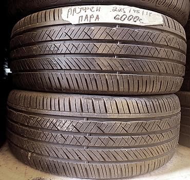 m5 e60: Шины 225 / 45 / R 18, Лето, Б/у, Пара, Легковые, Корея, LAUFENN — 1
