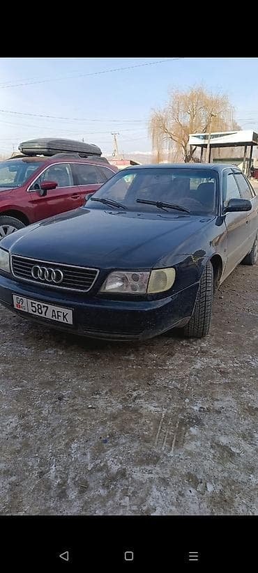 srv 2: Ауди а6 с 4 кузов 2.6 объем, хороший торг Седан темно-синего цвета — 4