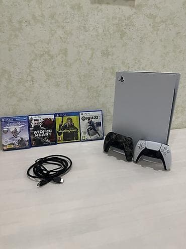 стиральная машина б: Игровая консоль Sony PlayStation 5 (версия с дисководом) + аксессуары — 1