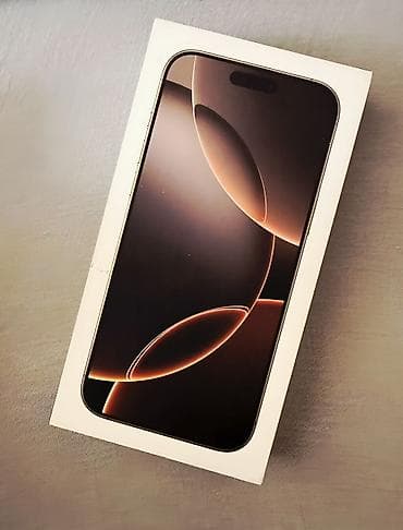 iphone 17 pro mini: IPhone 16 Pro Max, Б/у, 256 ГБ, Desert Titanium, Зарядное устройство, Защитное стекло, Чехол, 91 % — 1