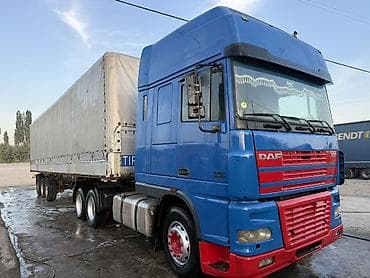 бдф будка: Тягач, DAF, 2000 г., Тентованный — 4
