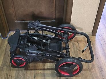 коляска белеко: Балдар арабасы, түсү - Кара — 4