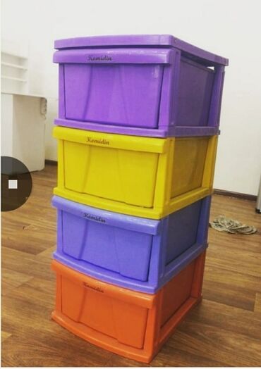 пластиковые тумбочки с ящиками: Детский пластиковый комод - идеальное решение для поддержания порядка — 1