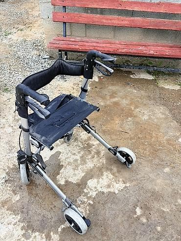 мед сумка: Роллатор (ходунки с колесами) Barry - Легкая алюминиевая рама — 1