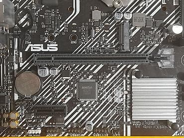 ddr 5: Материнская плата, Б/у, Asus, LGA1200, Micro-ATX, Для ПК — 9