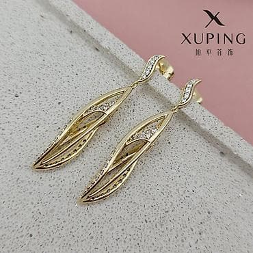 серьги кольцо: Серьги, Женские, Вставка: Циркон, Новый — 7