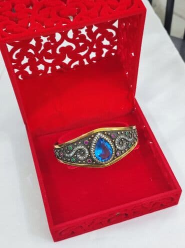 красная нить с золотом 585: +Бесплатная доставка по всему Кыргызстану Серебряный Билерик с — 4