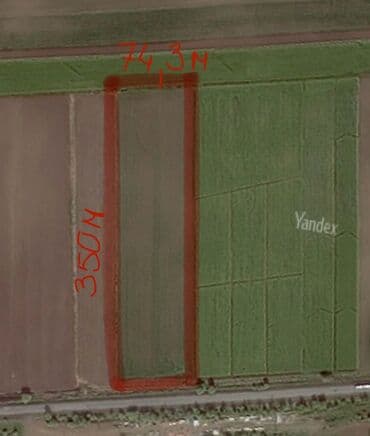 царский село: 260 соток, Для сельского хозяйства, Тех паспорт — 1