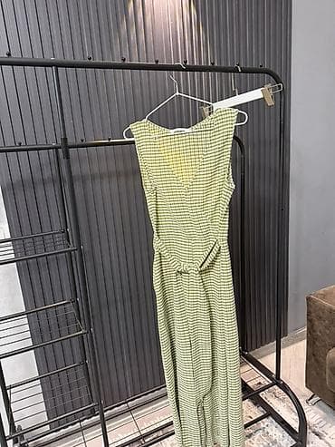 Спортивная одежда: Летний женский комбинезон без рукавов. - Длина: полная, широкая — 8