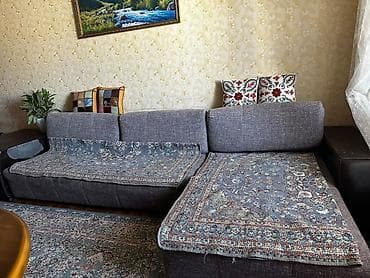 угловой диван большой: Угловой диван, C подушками — 4