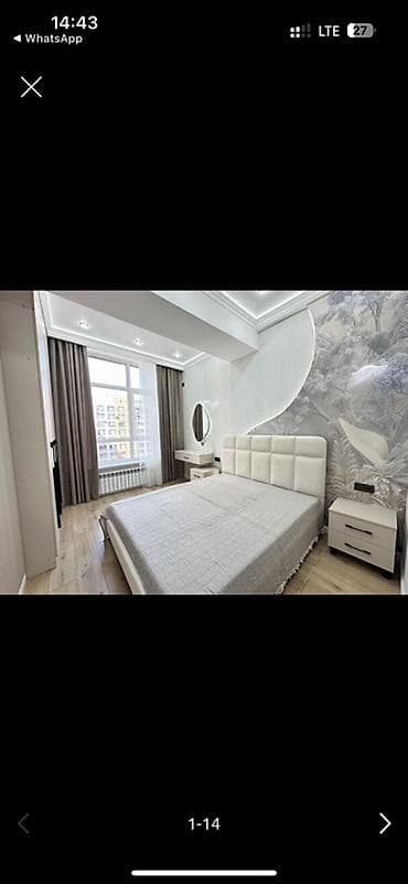 квартира джал аренда: 2 комнаты, 54 м², Элитка, 5 этаж, Дизайнерский ремонт — 5