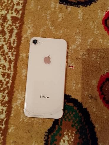 ремонт телевизор: IPhone 8, Б/у, 64 ГБ, Белый, 100 % — 4