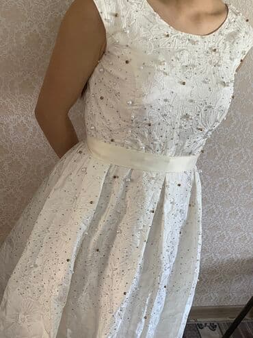 прокат карнавальных костюмов в бишкеке бишкек: Вечернее платье, Пышное, Длинная модель, Без рукавов, Стразы, L, M, S — 4