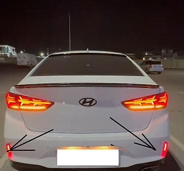 обвес соната: Комплект Hyundai, цвет - Черный — 1