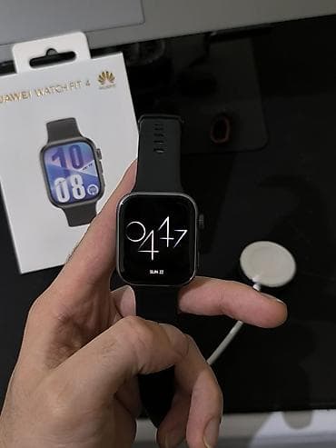 Детские смарт-часы: HUAWEI Watch Fit 4 — умные часы с большим прямоугольным дисплеем и — 2