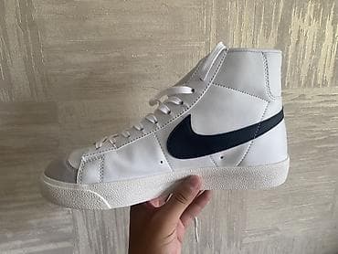 Мырзалардын бут кийими: Эркектердин кроссовкасы, 42, 42.5, Nike, Жаңы, түсү - Ак, Өзү алып кетүү — 3