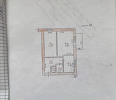 Квартиры: 2 комнаты, 41 м², 2 этаж, Евроремонт — 2