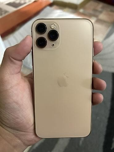 pc case: IPhone 11 Pro, Новый, 256 ГБ, Золотой, Зарядное устройство, 100 % — 1