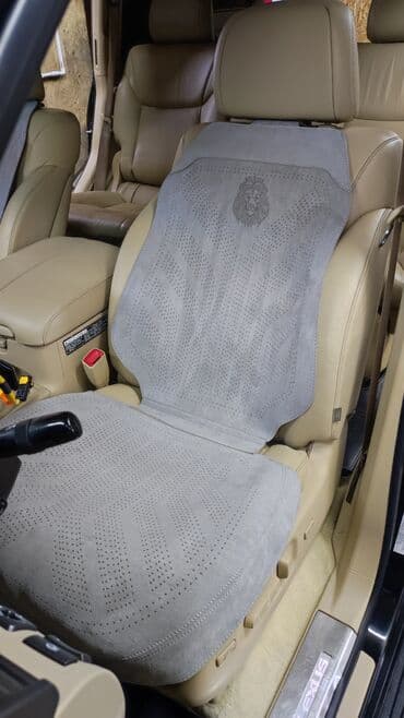 Чехлы Алькантара, С подушкой, цвет - Серый, Lexus, Новый, Самовывоз, Платная доставка