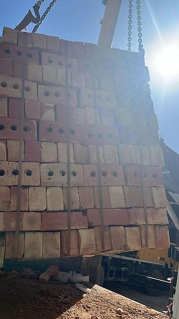 подонн: Пустотелый, дырчатый, Жженый кирпич, Одинарный, 250×120×65 — 1